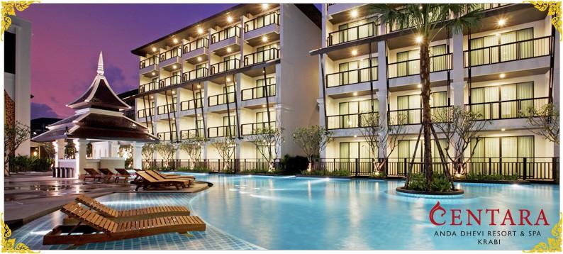 Semesteranläggning (resort) Centara Anda Dhevi Resort & Spa Krabi Krabi town